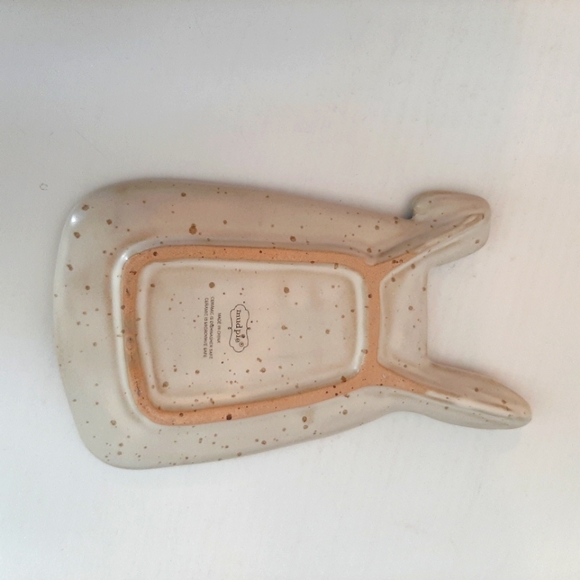 Mud Pie Decorative Stoneware Bunny Spoon Rest & Spoon - Picture 4 of 16